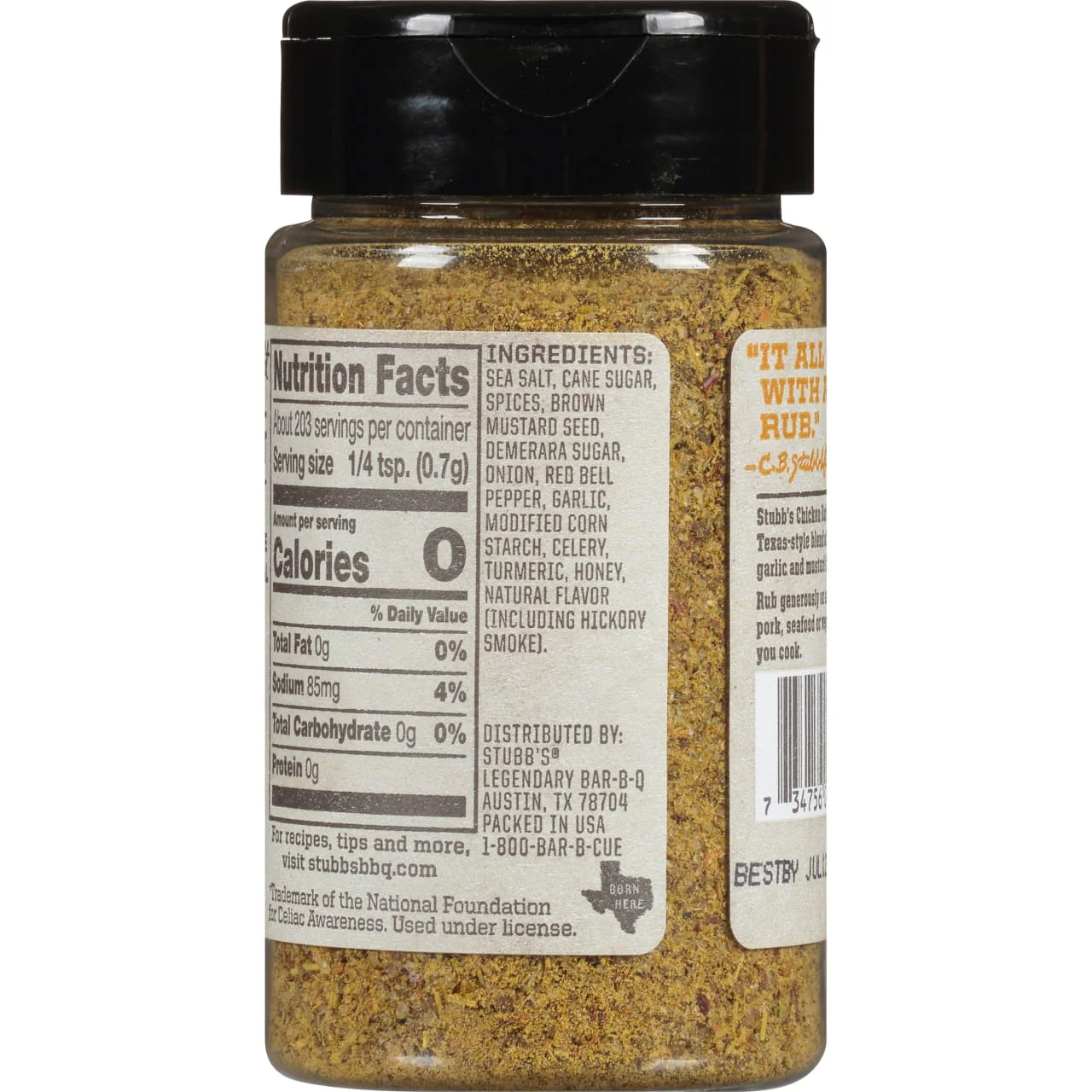 Stubb's® Chicken Rub, 5.04 oz - Image 10