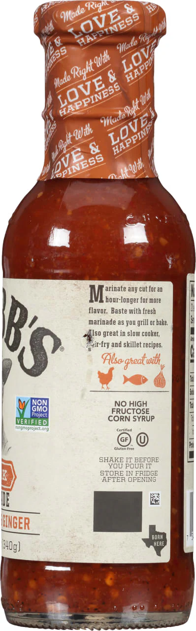 Stubb's® Chili, Lime & Ginger Pork Marinade, 12 oz - Image 9