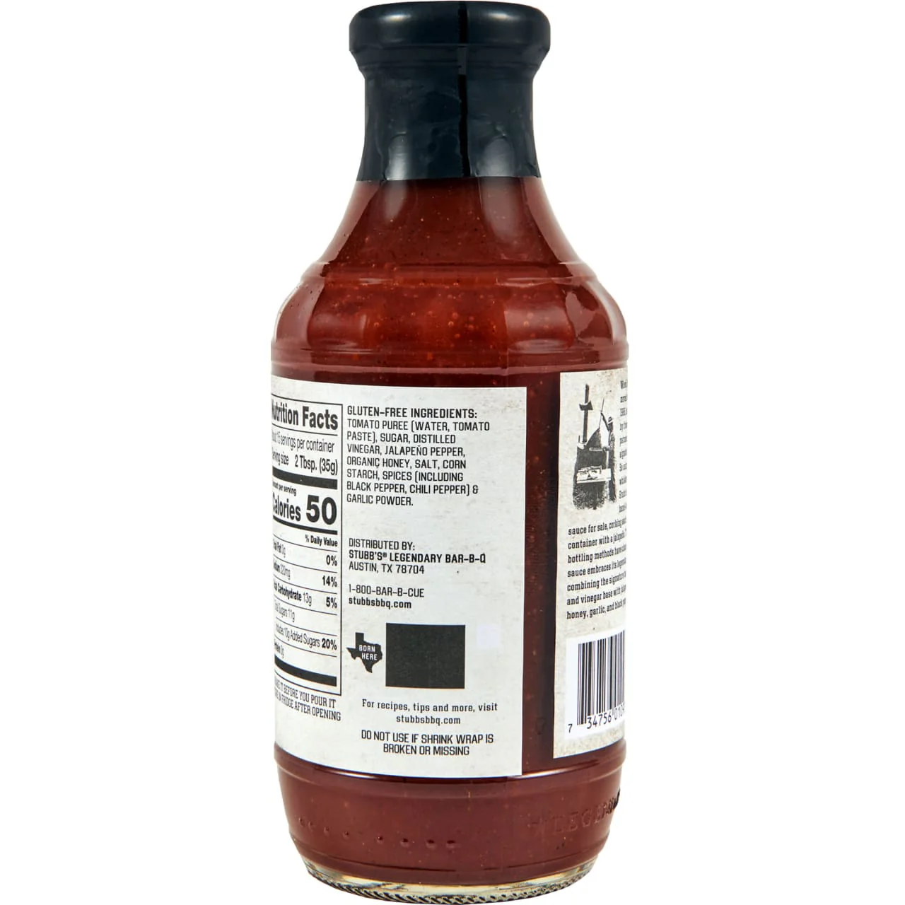 Stubb's® Jalapeño & Honey Bar-B-Q Sauce, 18 oz - Image 7
