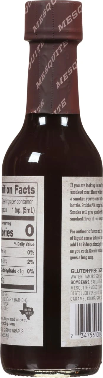 Stubb's® Mesquite Liquid Smoke, 5 oz - Image 10