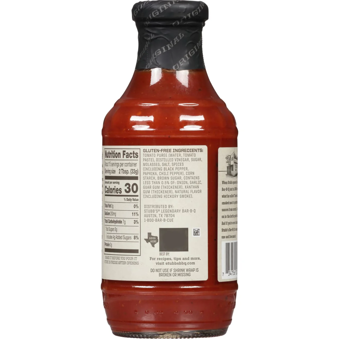 Stubb's® Original Barbecue Sauce, 18 oz - Image 22