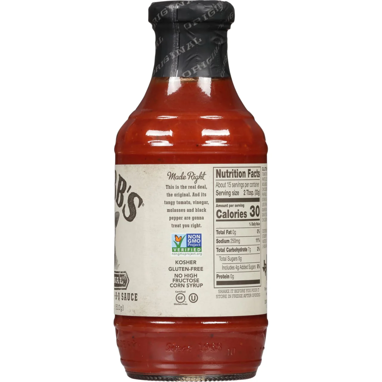 Stubb's® Original Barbecue Sauce, 18 oz - Image 23