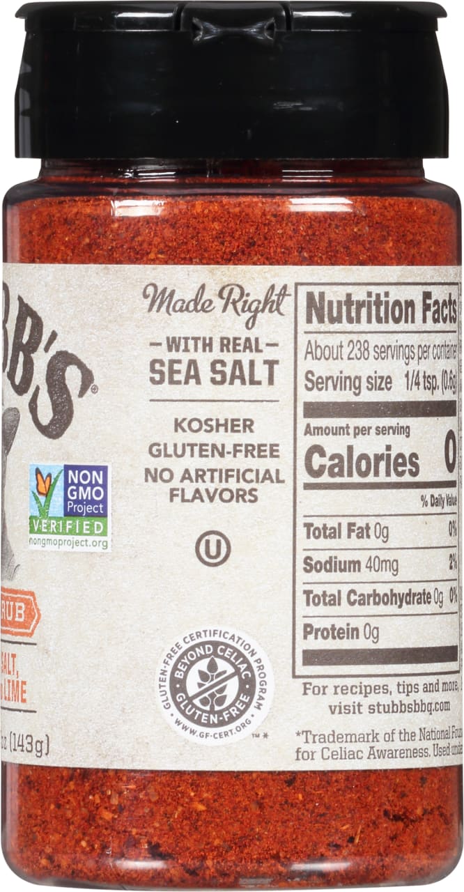 Stubb's® Pork Rub, 5.07 oz - Image 11