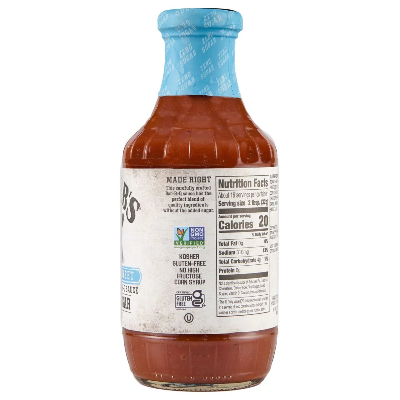 Stubb's® Simply Sweet Reduced Sugar BBQ Sauce, 18 oz - Image 15