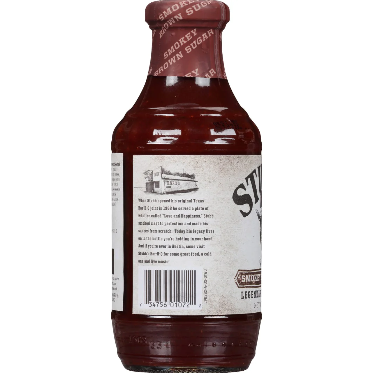 Stubb's® Smokey Brown Sugar BBQ Sauce, 18 fl oz - Image 11
