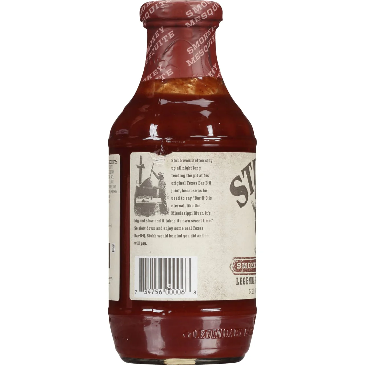 Stubb's® Smokey Mesquite Barbecue Sauce, 18 oz - Image 10