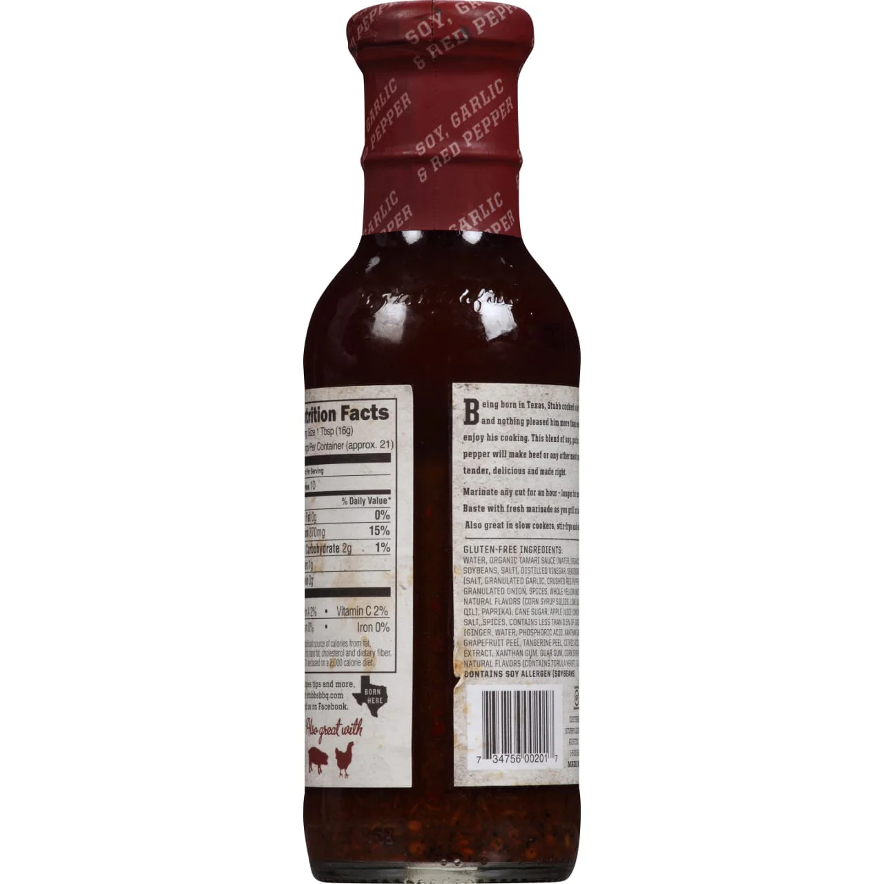 Stubb's® Soy, Garlic & Red Pepper Beef Marinade, 12 oz - Image 5