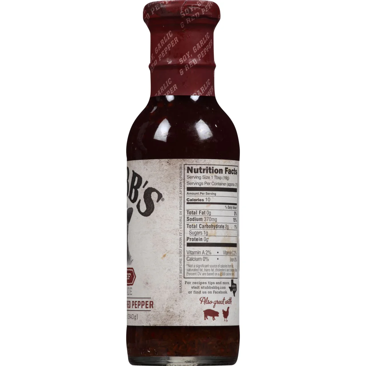 Stubb's® Soy, Garlic & Red Pepper Beef Marinade, 12 oz - Image 6