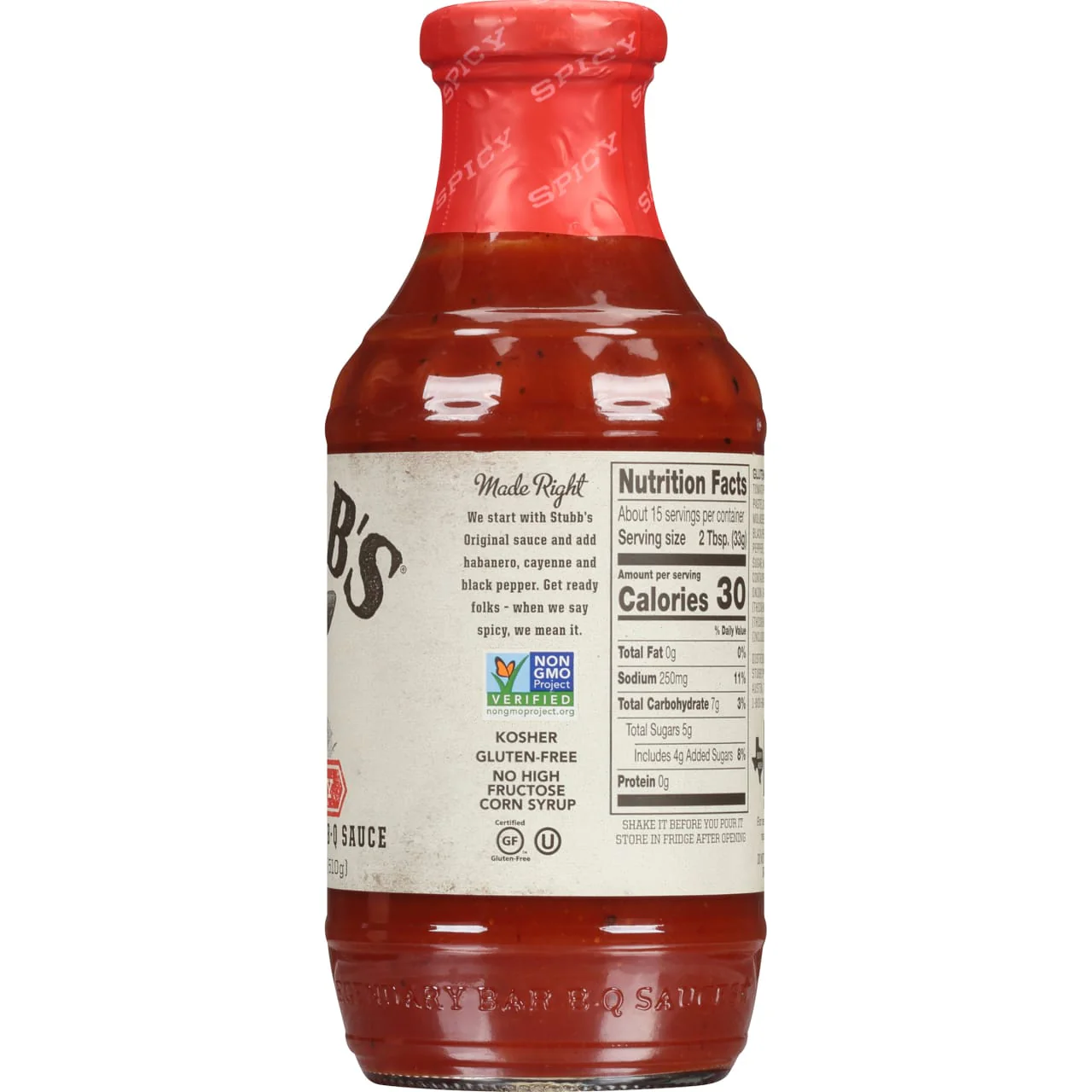 Stubb's® Spicy Barbecue Sauce, 18 oz - Image 9