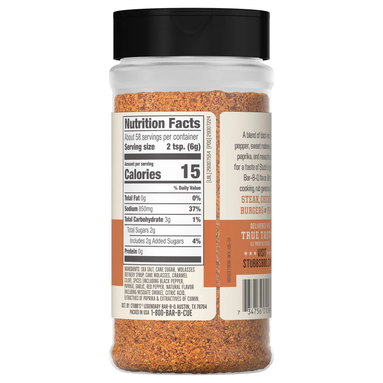 Stubb's® Texas All Purpose Rub, 12.2 oz - Image 8
