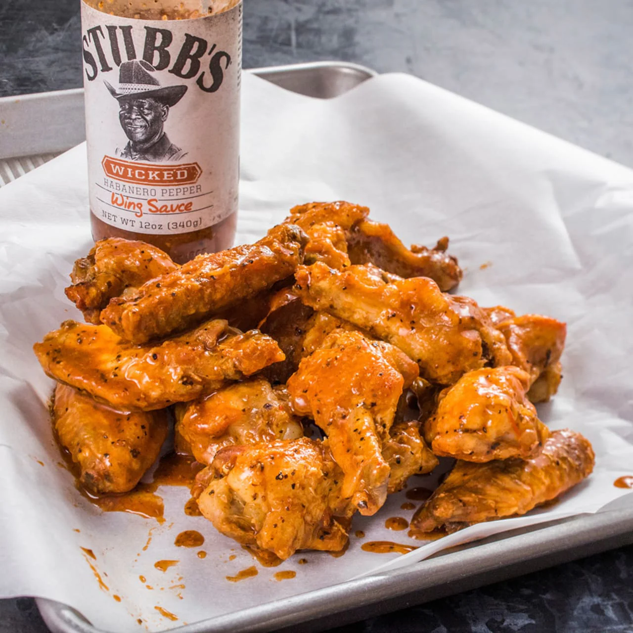 Stubb's® Wicked Habanero Pepper Wing Sauce, 12 oz - Image 2