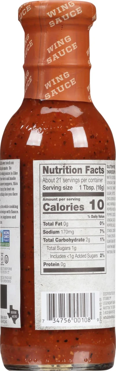 Stubb's® Wicked Habanero Pepper Wing Sauce, 12 oz - Image 8