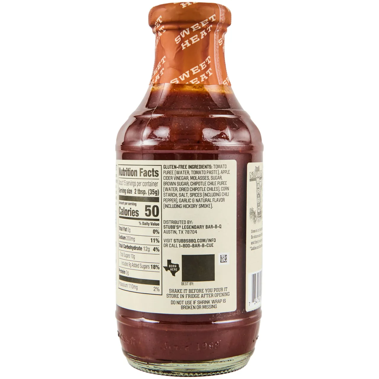 Stubb's® Sweet Heat Barbecue, 18 oz - Image 12