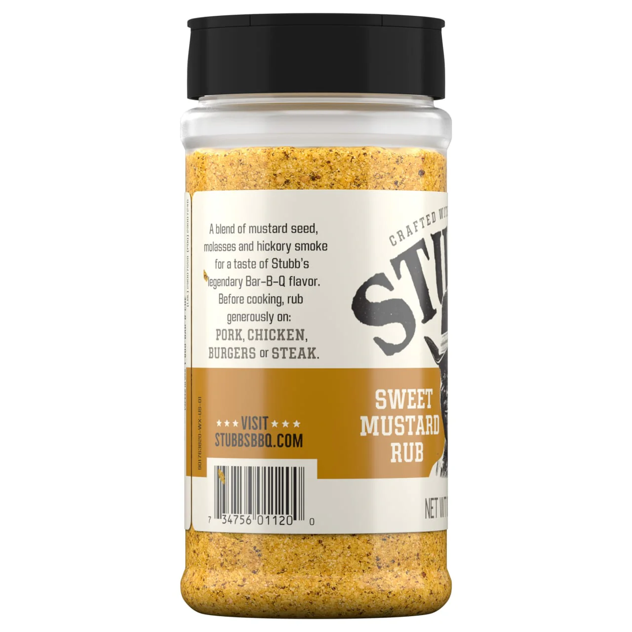 Stubb's® Sweet Mustard Rub, 10.4 oz - Image 23