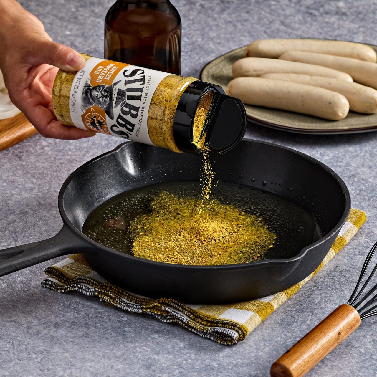 Stubb's® Sweet Mustard Rub, 10.4 oz - Image 5