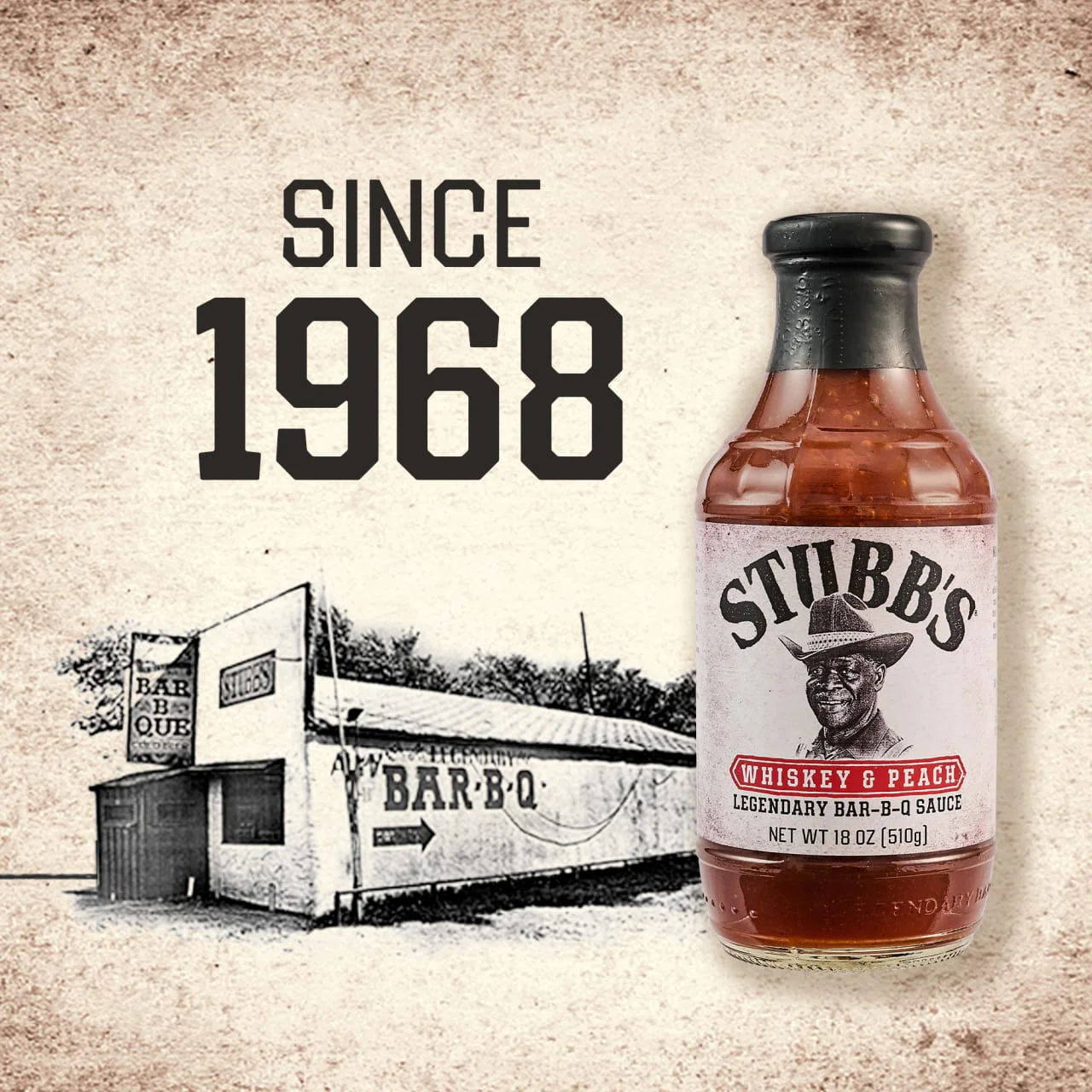 Stubb's® Whiskey & Peach Bar-B-Q Sauce, 18.0 oz - Image 20