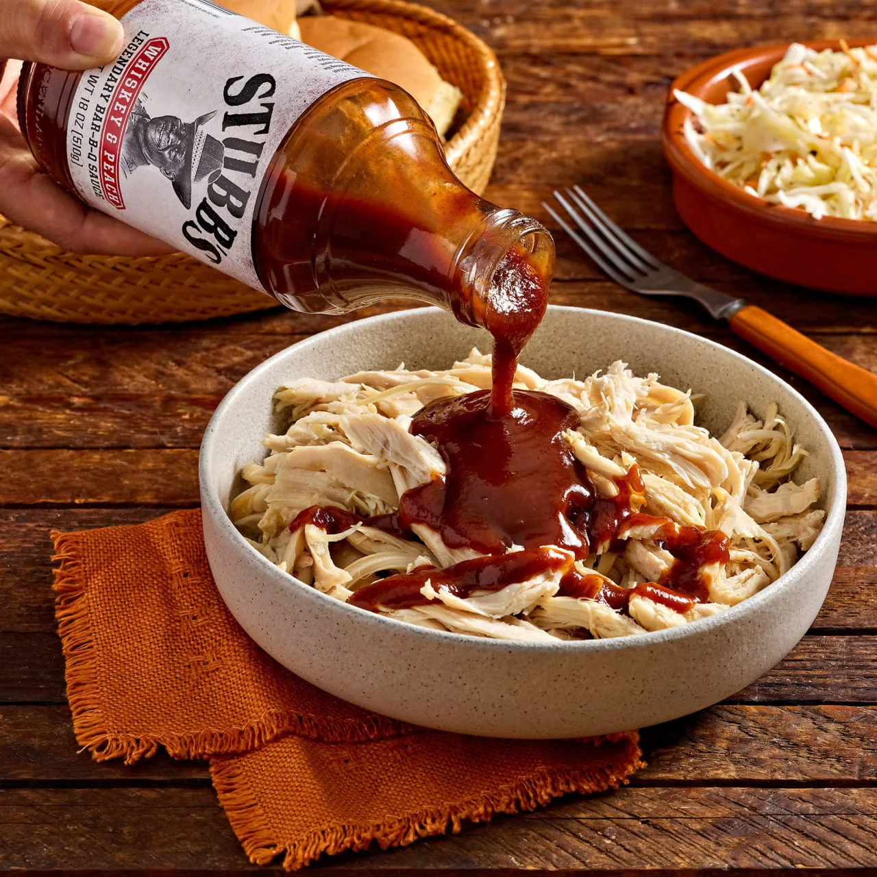 Stubb's® Whiskey & Peach Bar-B-Q Sauce, 18.0 oz - Image 5