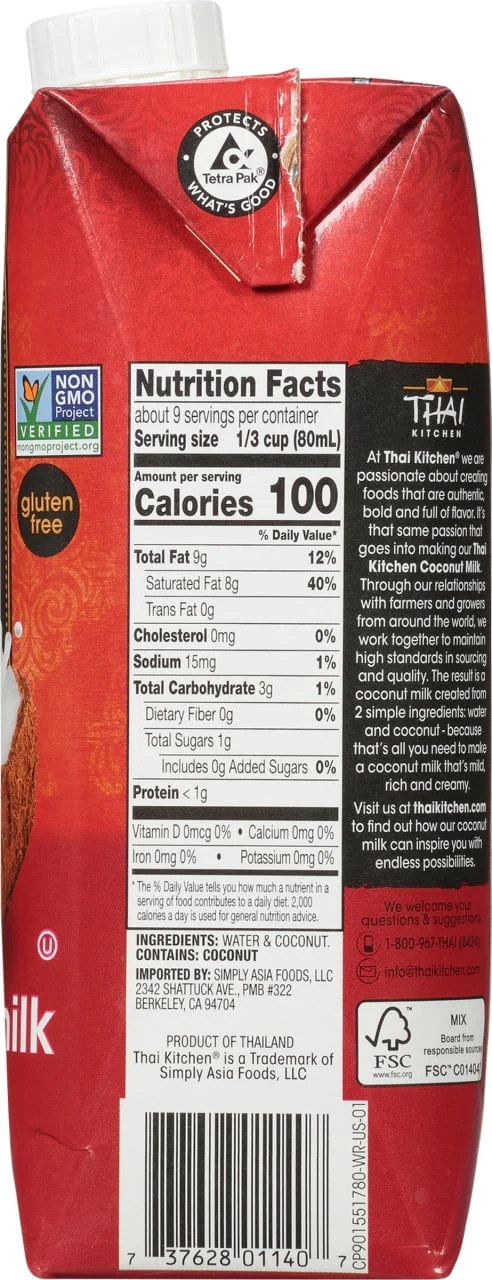 Thai Kitchen® Coconut Milk, 25.36 fl oz - Image 24