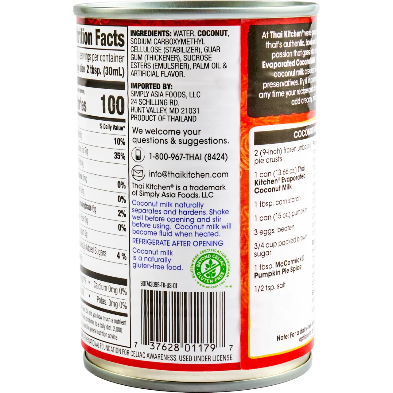 Thai Kitchen® Evaporated Coconut Milk, 13.66 fl oz - Image 21