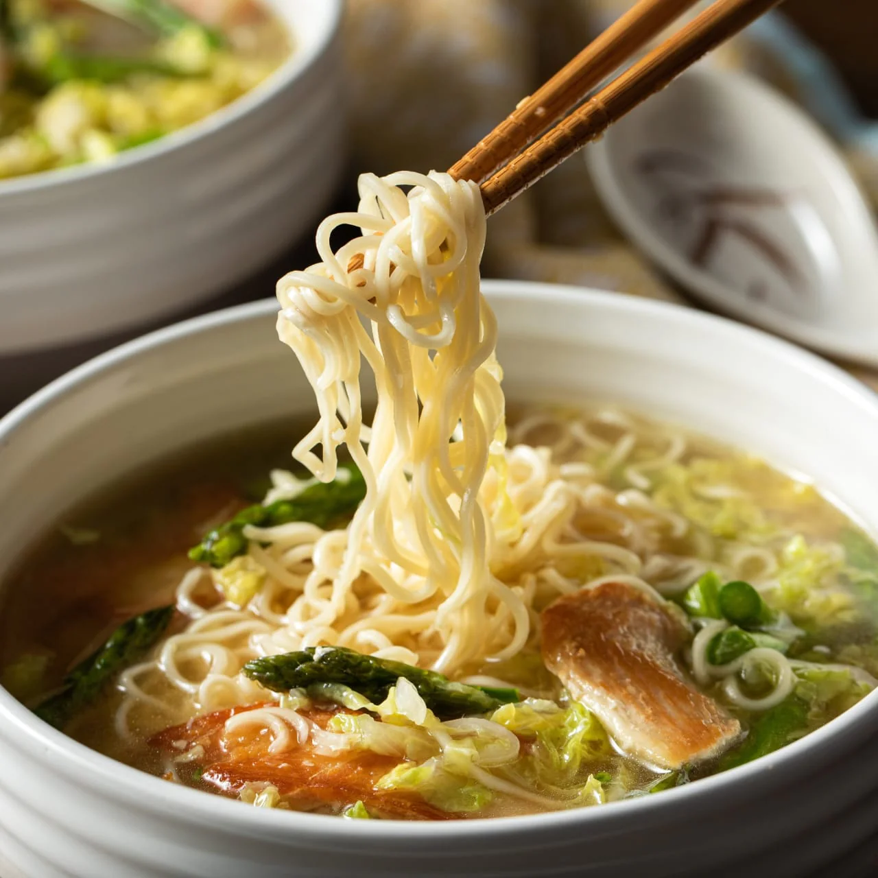 Thai Kitchen® Gluten Free Garlic & Vegetable Instant Rice Noodle Soup, 1.6 oz (12-Pack) - Image 6