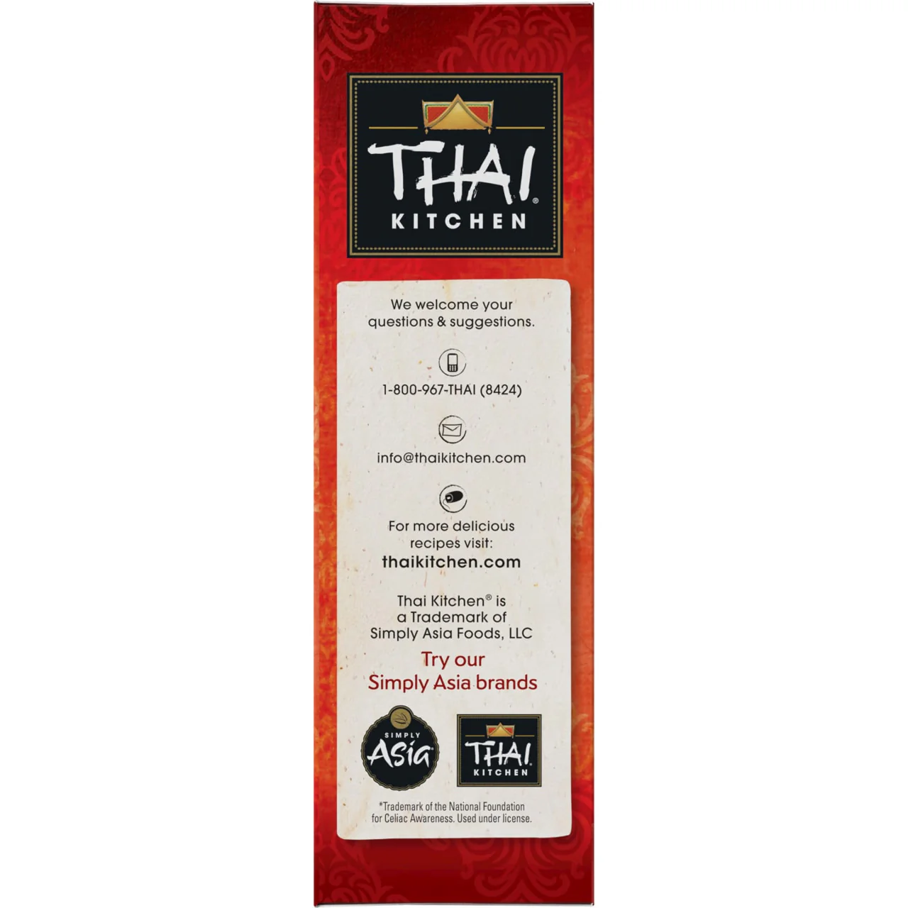 Thai Kitchen® Gluten Free Pad Thai Noodle Kit, 9 oz - Image 11
