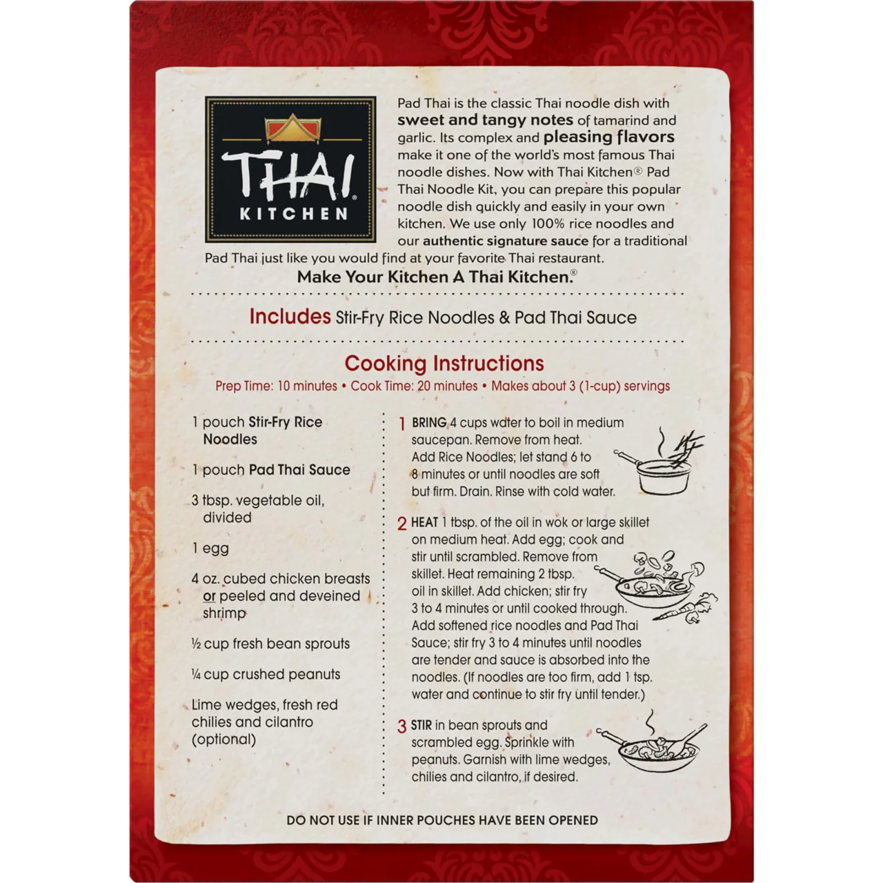 Thai Kitchen® Gluten Free Pad Thai Noodle Kit, 9 oz - Image 9