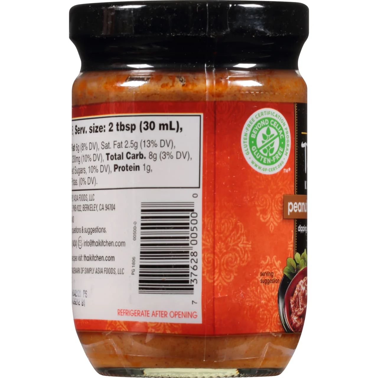 Thai Kitchen® Gluten Free Peanut Satay Sauce, 8 fl oz - Image 10