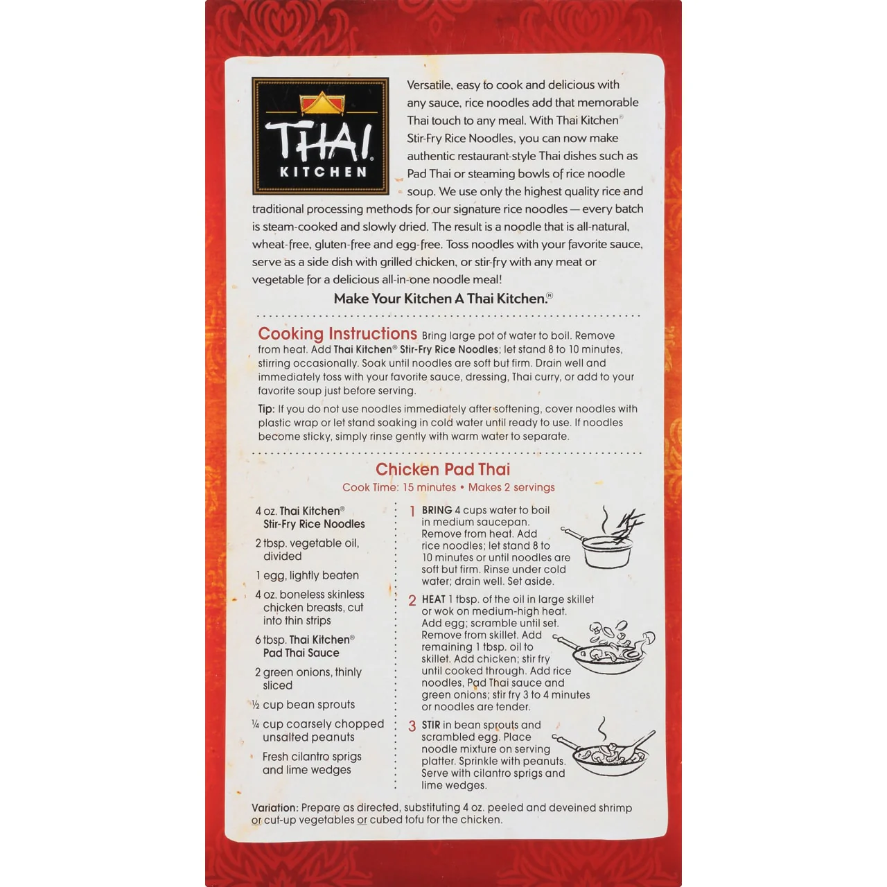 Thai Kitchen® Gluten Free Stir Fry Rice Noodles, 14 oz - Image 21