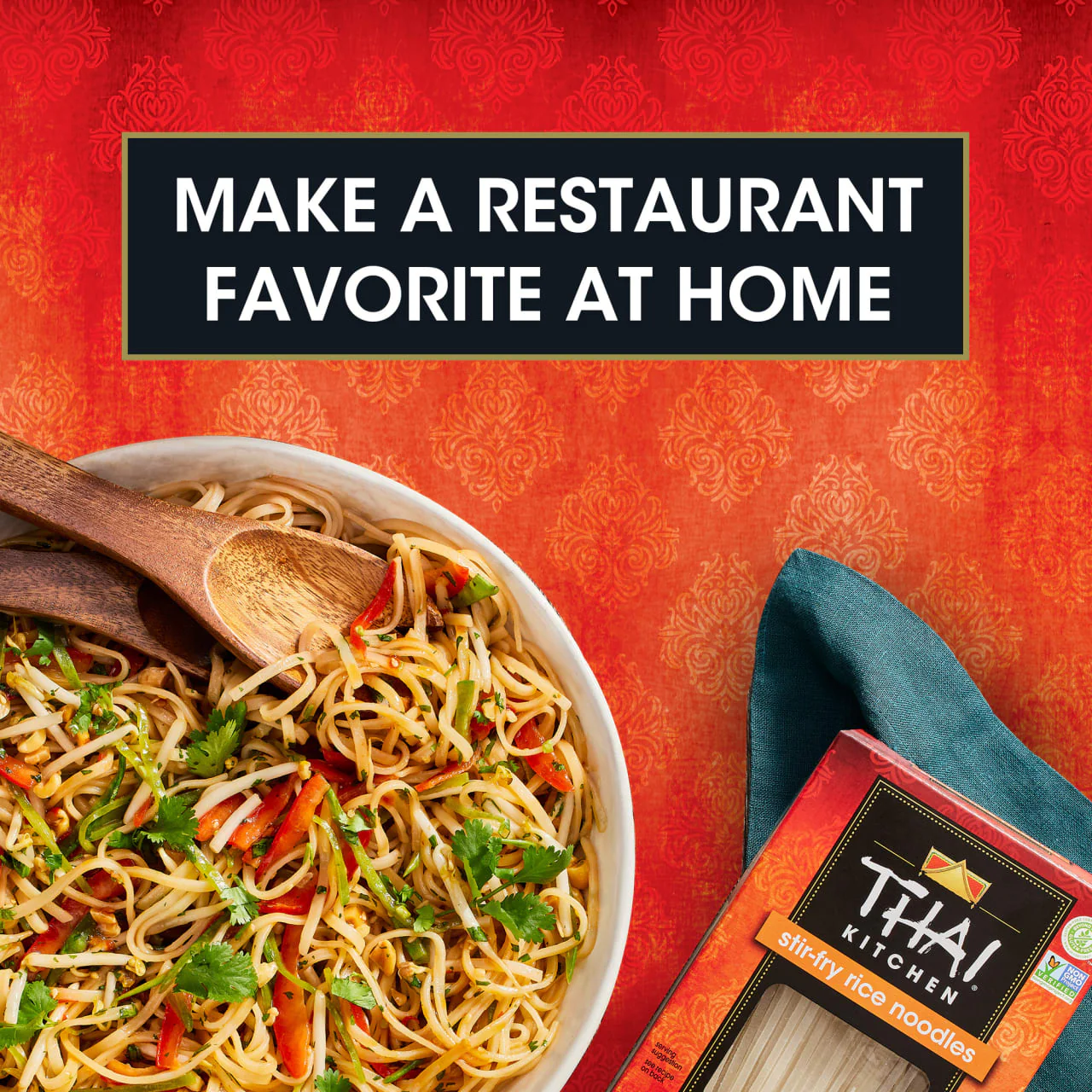 Thai Kitchen® Gluten Free Stir Fry Rice Noodles, 14 oz - Image 3