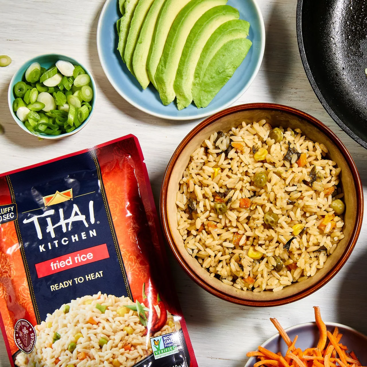 Thai Kitchen® Ready to Heat Fried Rice, 8.8 oz - Image 2