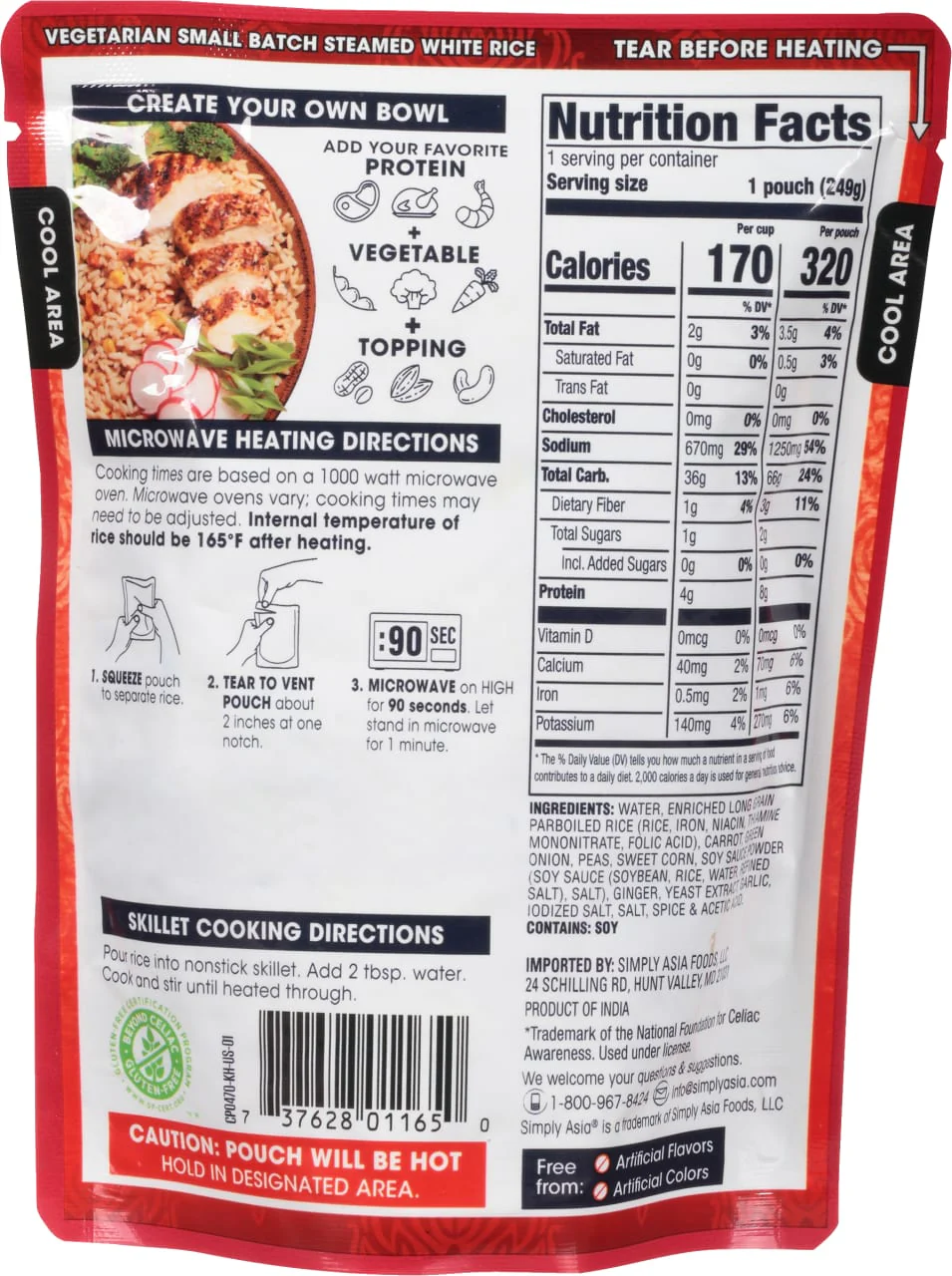 Thai Kitchen® Ready to Heat Fried Rice, 8.8 oz - Image 6