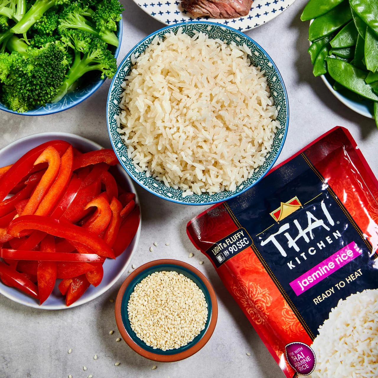 Thai Kitchen® Ready to Heat Jasmine Rice, 8.8 oz - Image 4