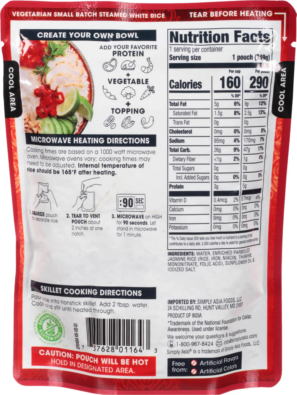 Thai Kitchen® Ready to Heat Jasmine Rice, 8.8 oz - Image 7