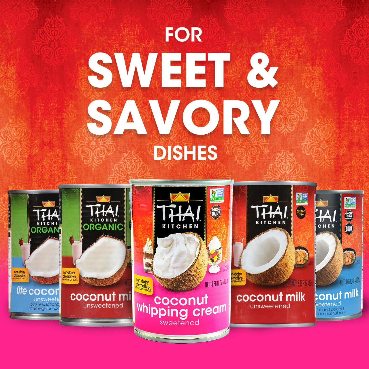 Thai Kitchen® Sweetened Coconut Whipping Cream, 13.66 fl oz - Image 12