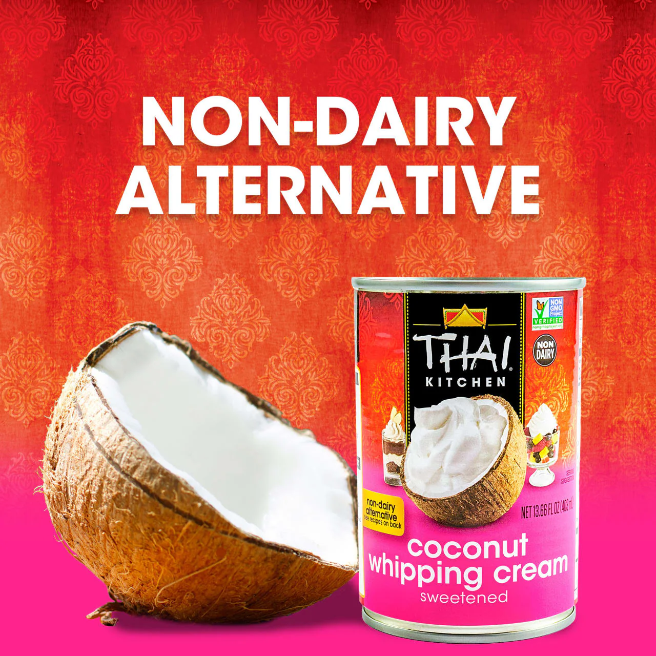 Thai Kitchen® Sweetened Coconut Whipping Cream, 13.66 fl oz - Image 14