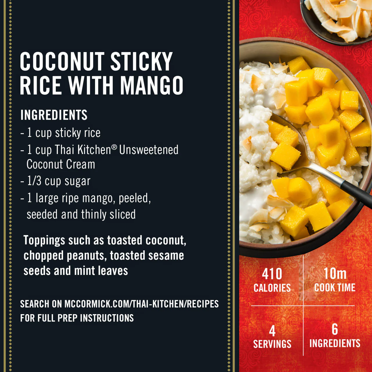 Thai Kitchen® Unsweetened Coconut Cream (6-Pack) - Image 6