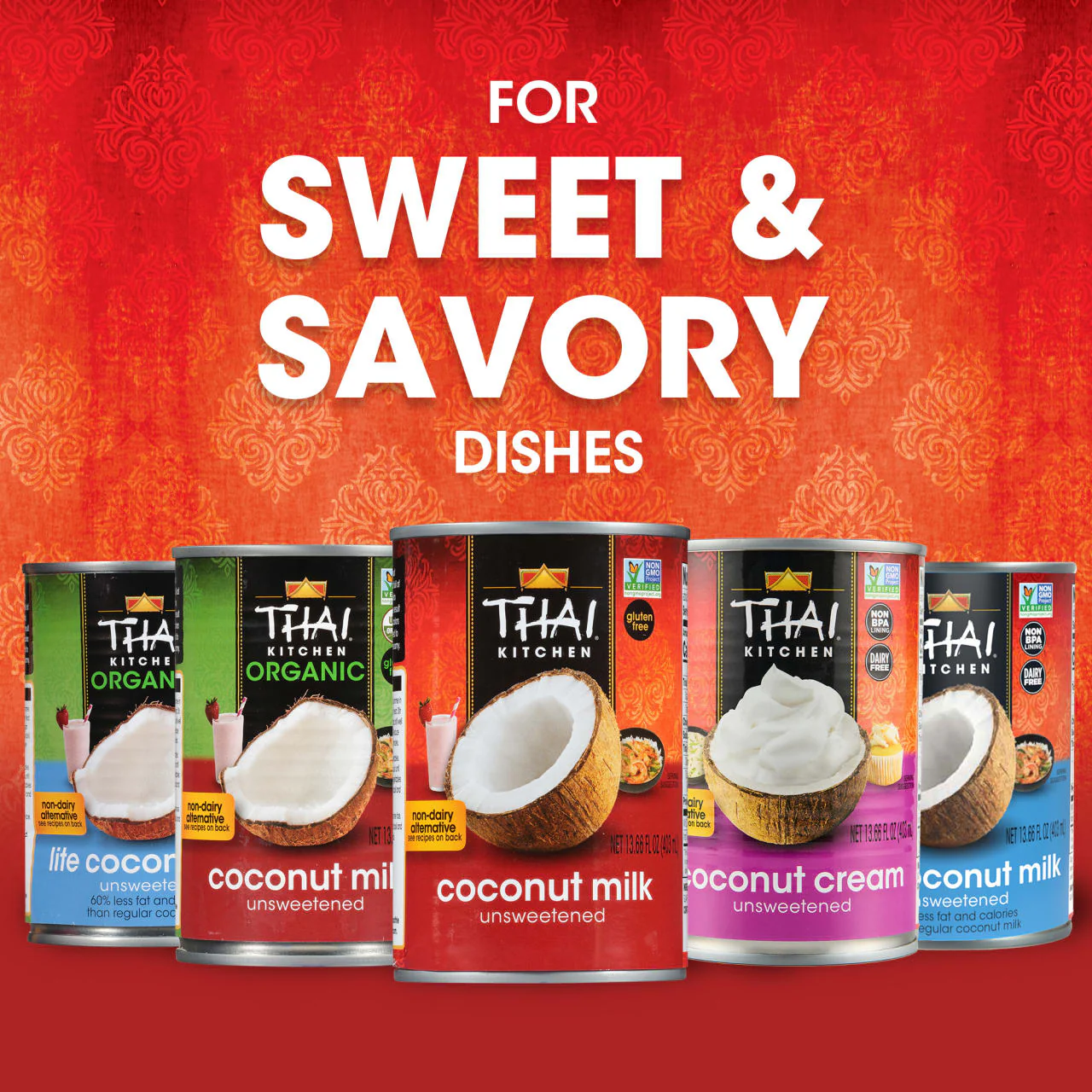 Thai Kitchen® Unsweetened Coconut Milk, 13.66 fl oz - Image 12