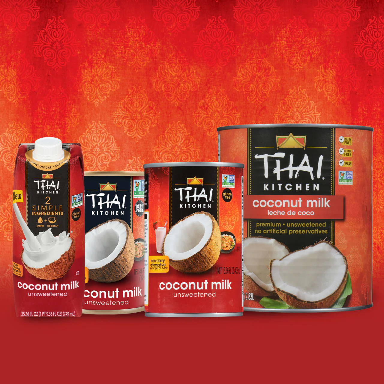 Thai Kitchen® Unsweetened Coconut Milk, 13.66 fl oz - Image 19