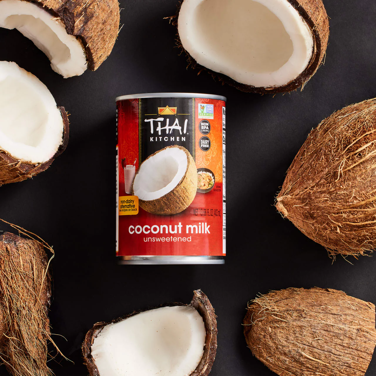 Thai Kitchen® Unsweetened Coconut Milk, 13.66 fl oz - Image 7