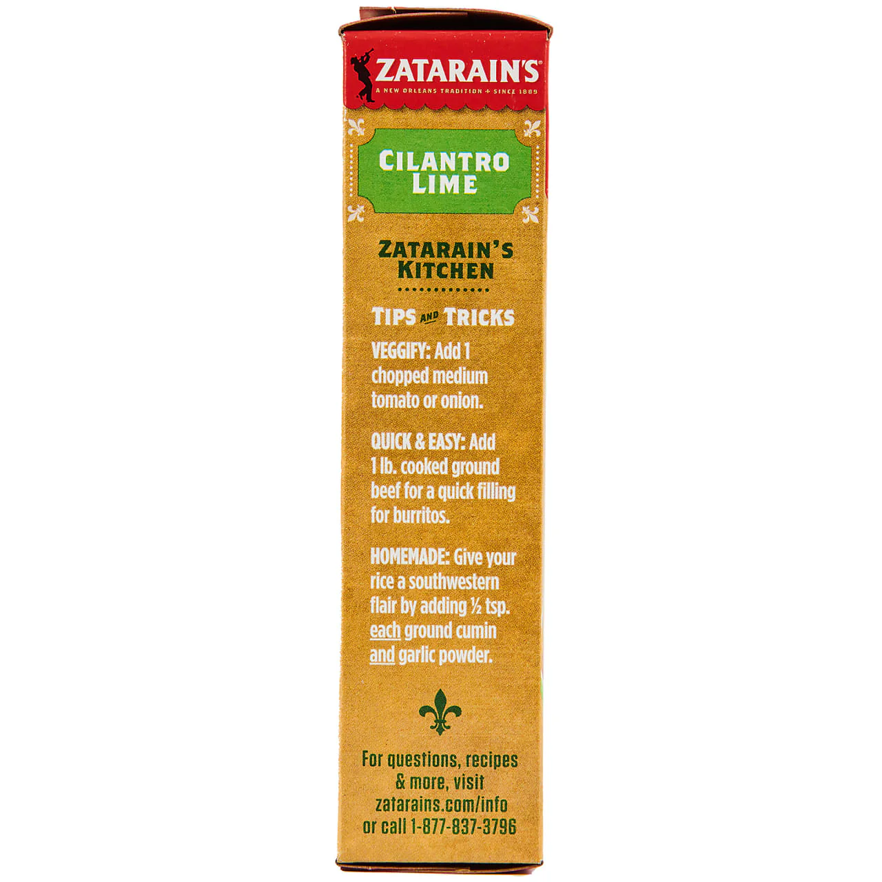 Zatarain's® Cilantro Lime Rice, 6.9 oz - Image 10