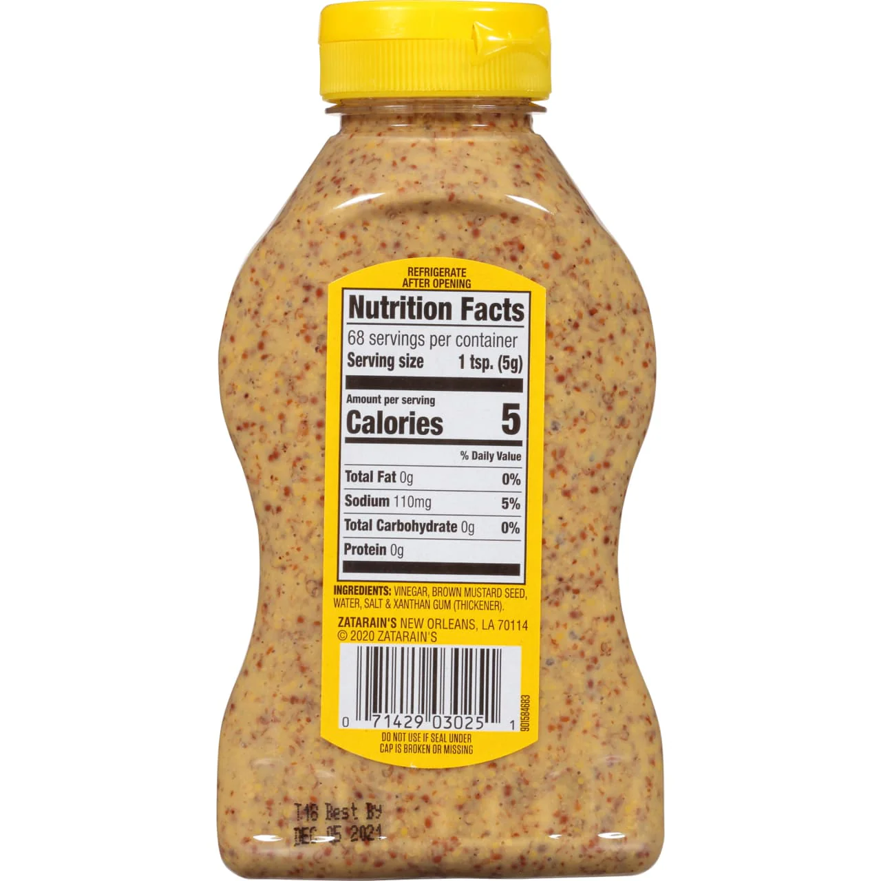 Zatarain's® Creole Mustard, 12 oz - Image 6