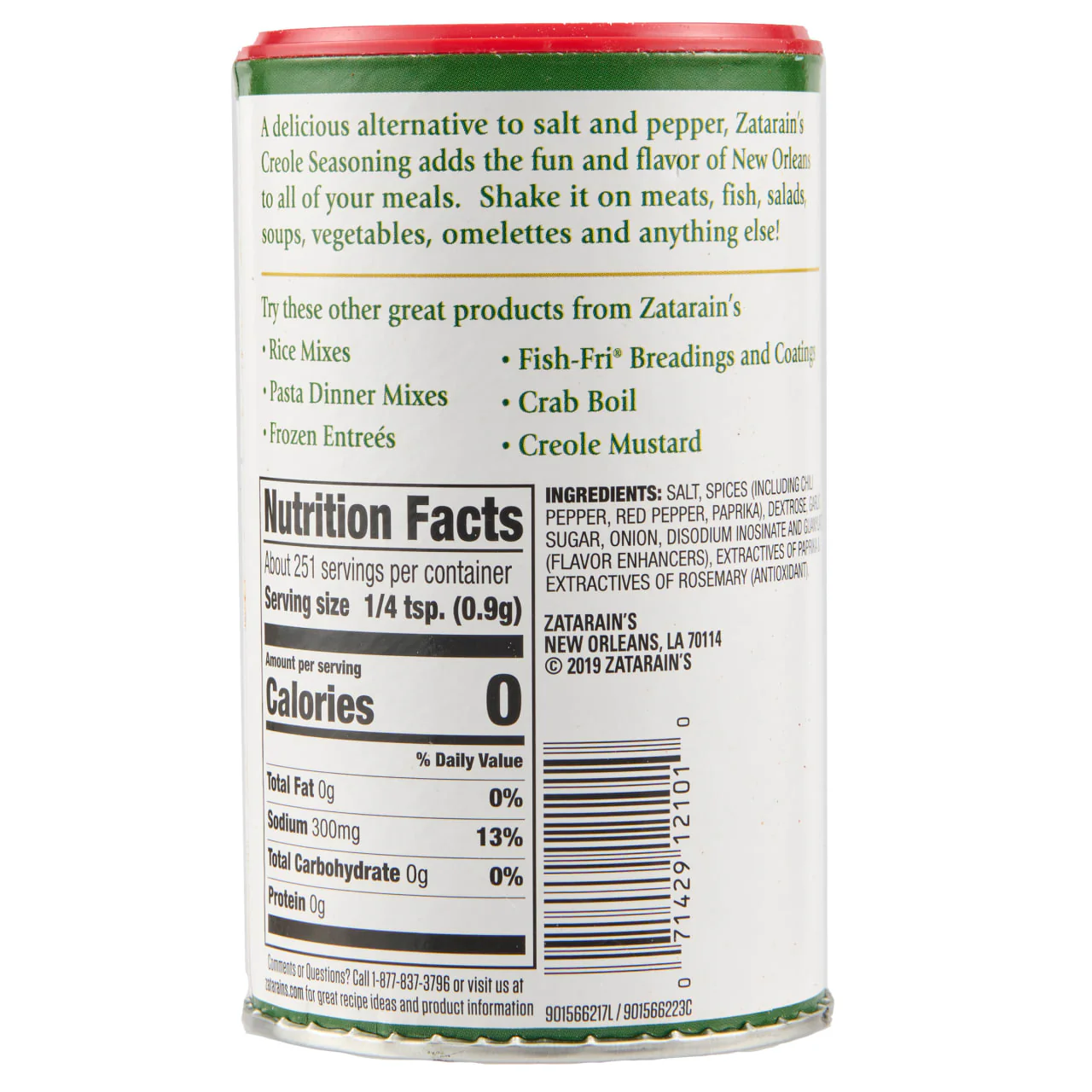 Zatarain's® Creole Seasoning, 8 oz - Image 7