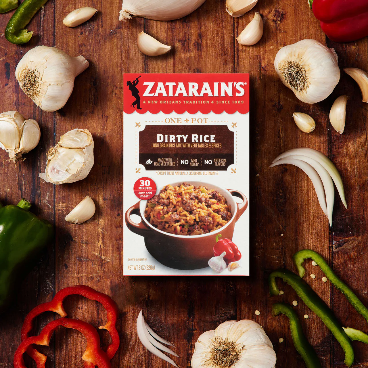 Zatarain's® Dirty Rice Dinner Mix, 8 oz - Image 10