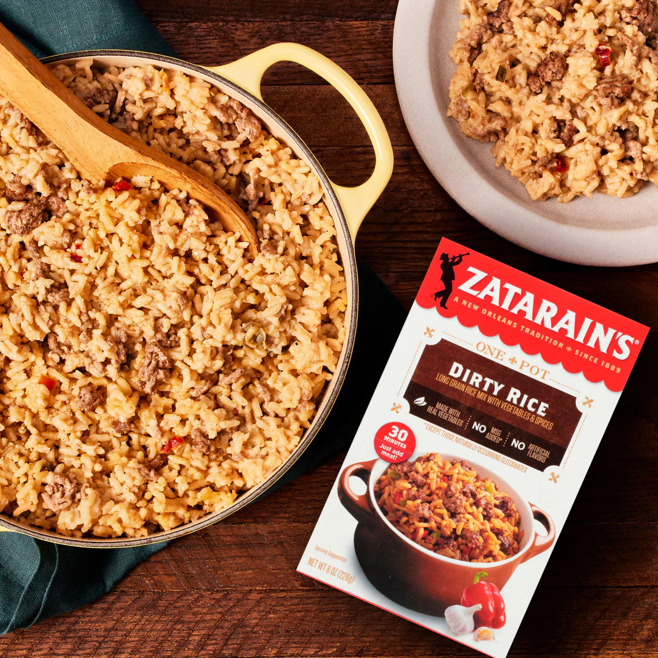 Zatarain's® Dirty Rice Dinner Mix, 8 oz - Image 8