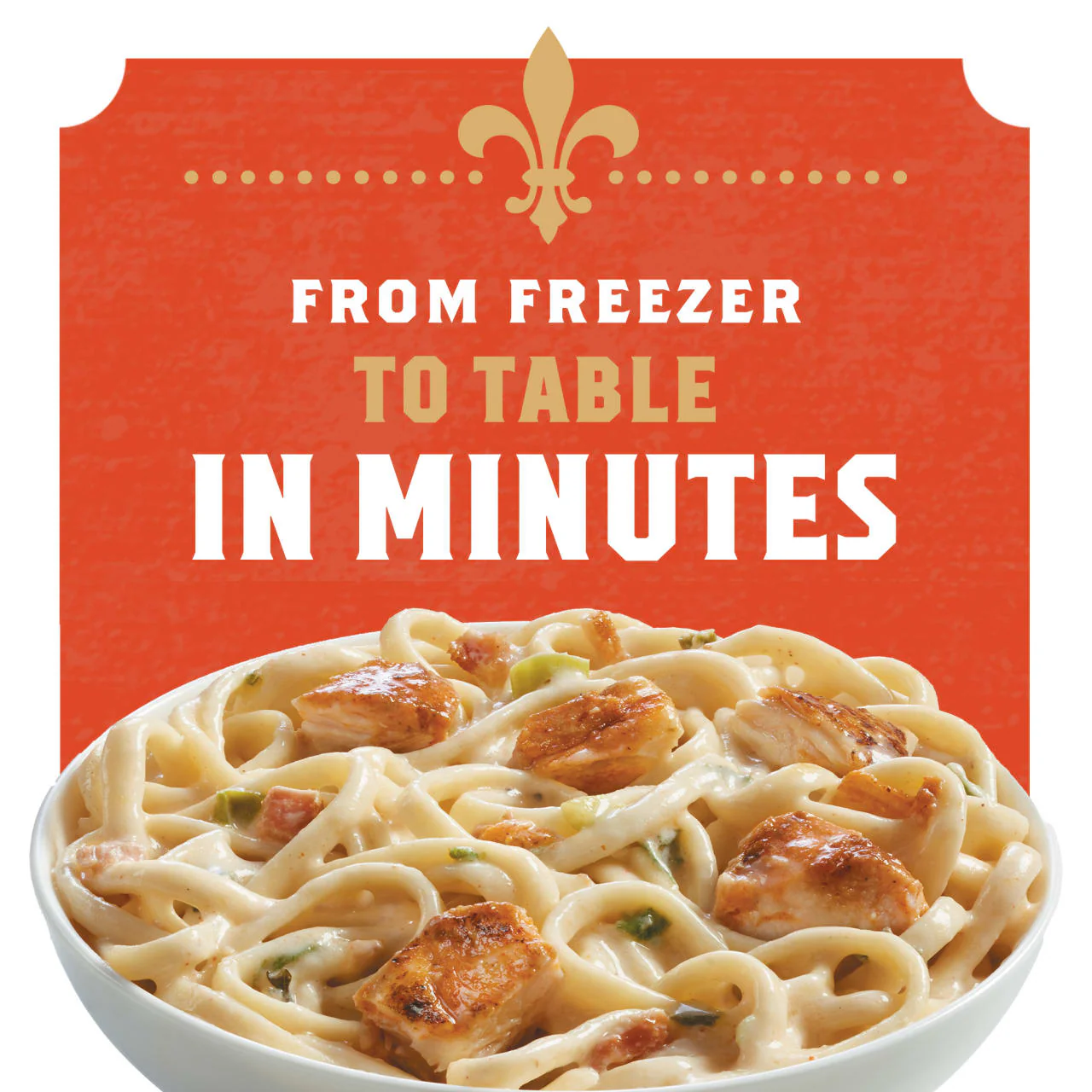 Zatarain's® Frozen Cajun-Style Chicken Carbonara, 10.5 oz - Image 3