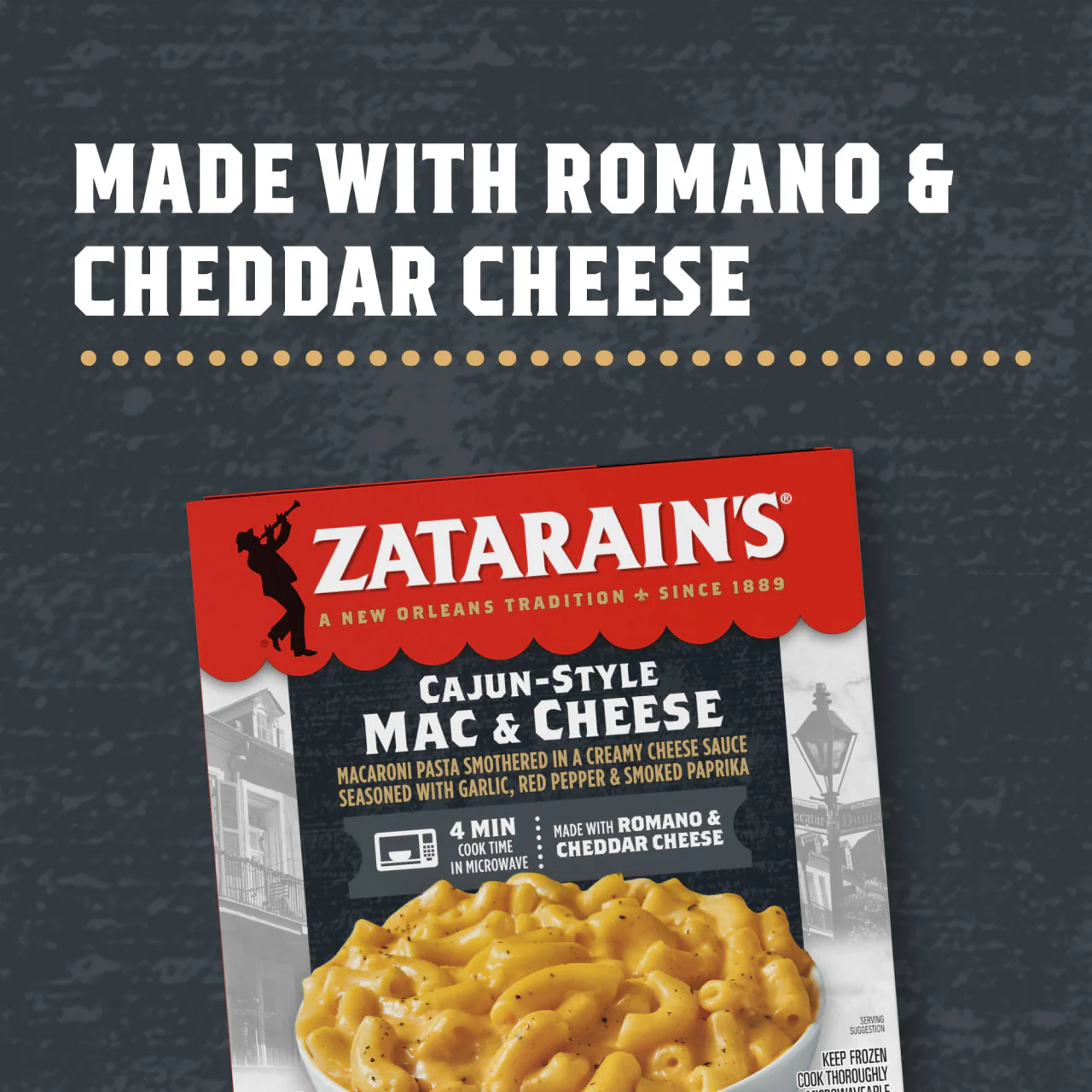 Zatarain's® Frozen Mac & Cheese Bowl, 9 oz - Image 3