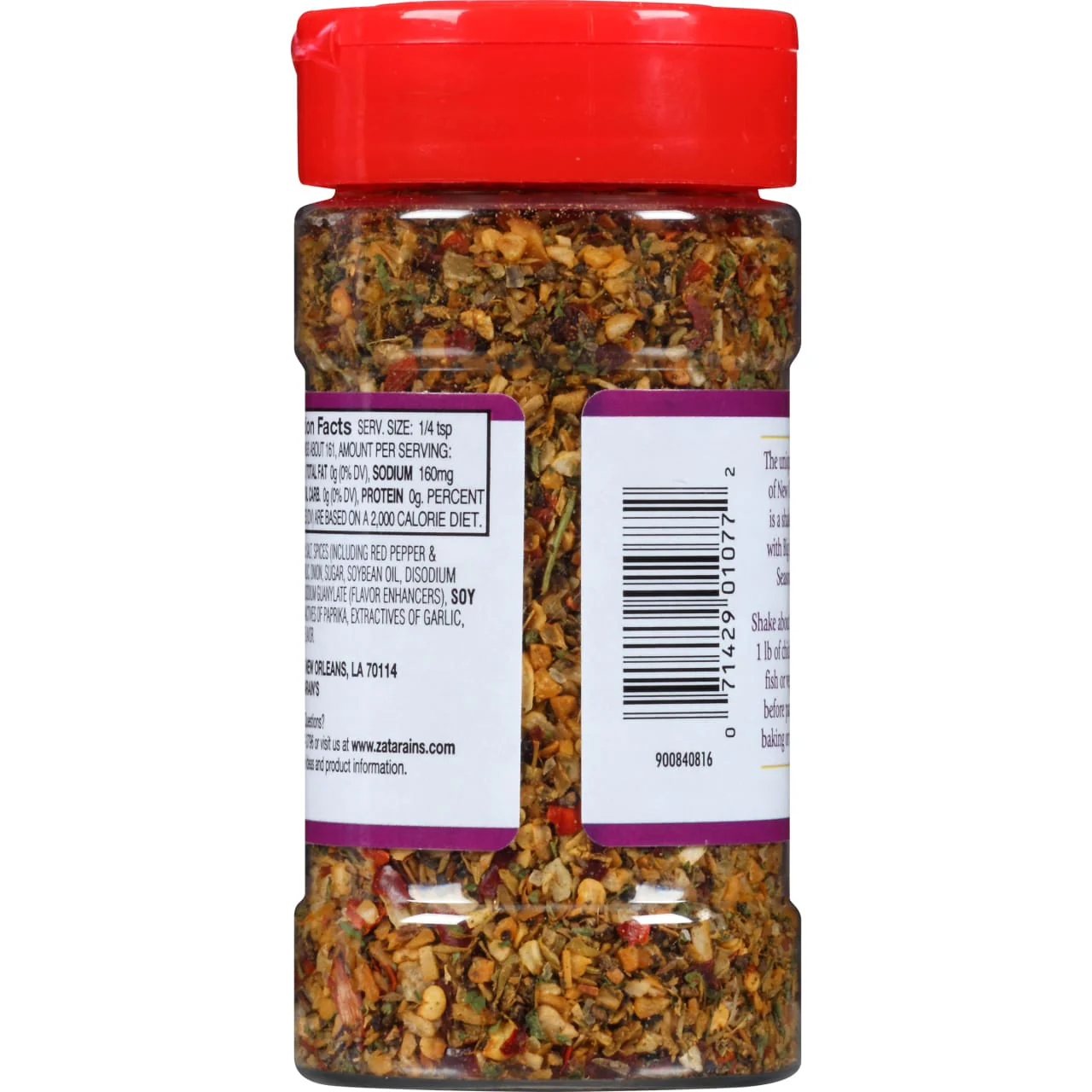 Zatarain's® Garlic & Herb Big & Zesty Spice Blend, 5.12 oz - Image 6