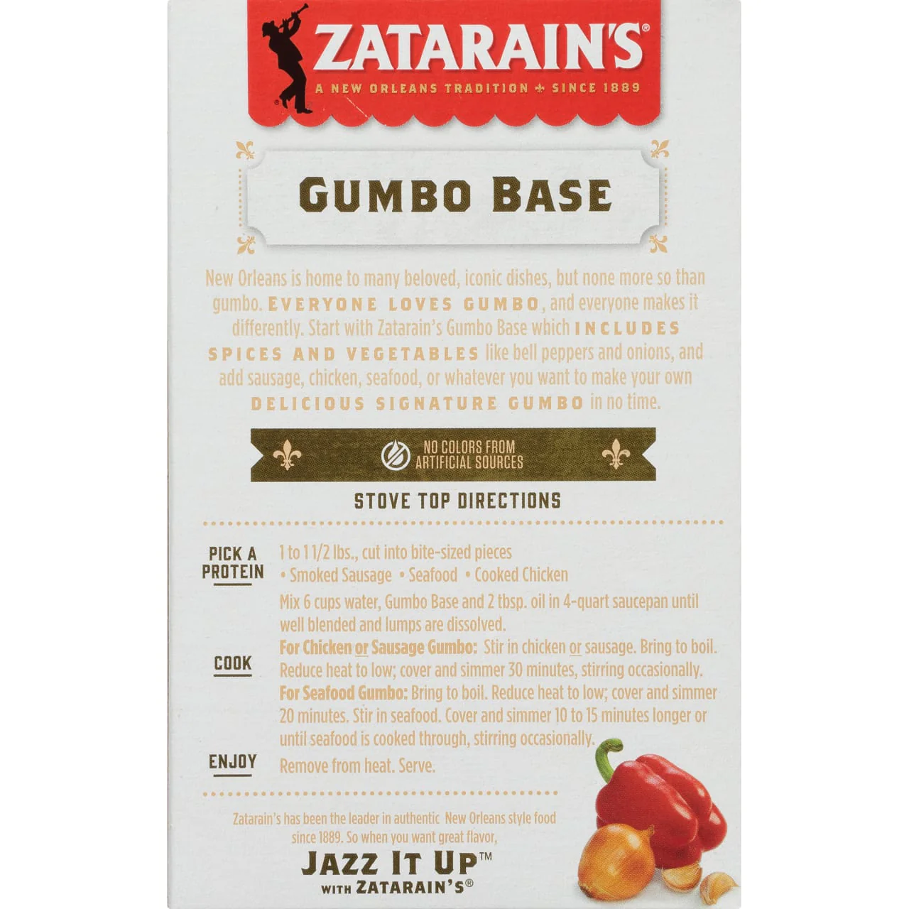 Zatarain's® Gumbo Base, 4.5 oz - Image 7