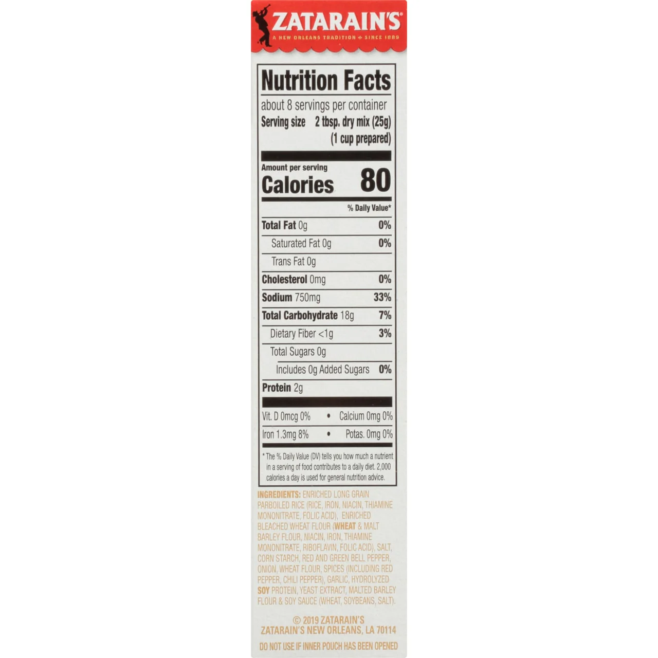 Zatarain's® Gumbo Mix, 7 oz - Image 8