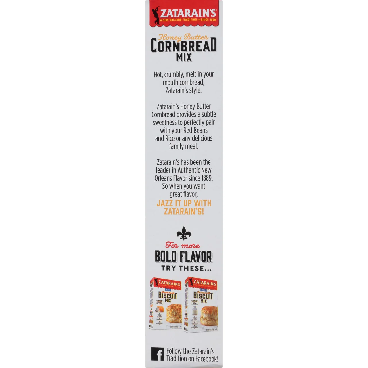 Zatarain's® Honey Butter Cornbread Mix, 12.5 oz - Image 10
